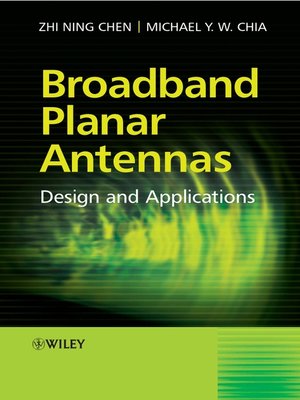 cover image of Broadband Planar Antennas